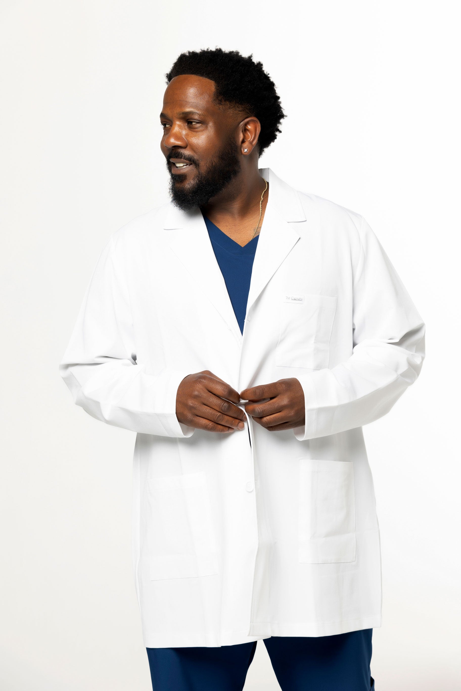 Cscrubs Coats Collection Men's Lab Coat